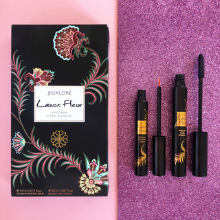 JEUXLORÉ - Lanox Fleur Wimpernpflege-Set -  4 ml + 8 ml